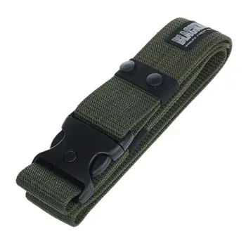 

Outdoor Army Military Tactical Belts Adjustable Survival Heavy Duty Combat Waistband Band