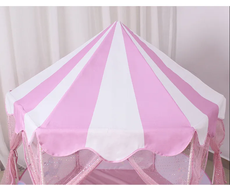 Розовая детская палатка принцесса игровой домик два способа использовать игровую палатку
