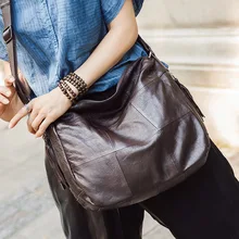 Женская сумка-тоут из натуральной кожи, сумка на плечо из воловьей кожи с верхней ручкой, Повседневная/деловая сумка, большая сумка, большая сумка