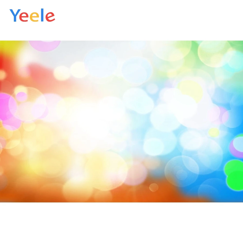 

Yeele Bright Light Bokeh Baby Portrait Show Party Decorations Photography Backgrounds Photographic Backdrops For Photo Studio