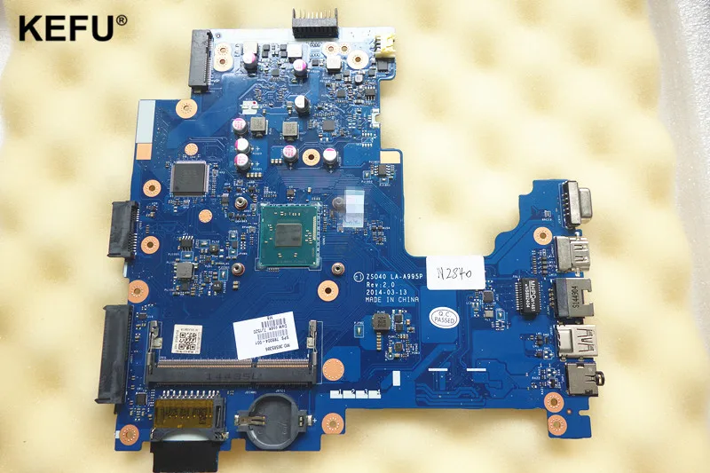 laptop motherboard 788004-501 LA-A995P rev 2.0 with N2840 CPU DDR3L Fit for hp 240 G3 14-R Motherboard laptop motherboard 788004-501 LA-A995P rev 2.0 with N2840 CPU DDR3L Fit for hp 240 G3 14-R Motherboard