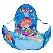 Океанский шар, игрушечный бассейн, палатка, игровой домик, пластиковый складной мультяшный морской мир, домашние/уличные игрушки, палатки для детей, маленьких девочек