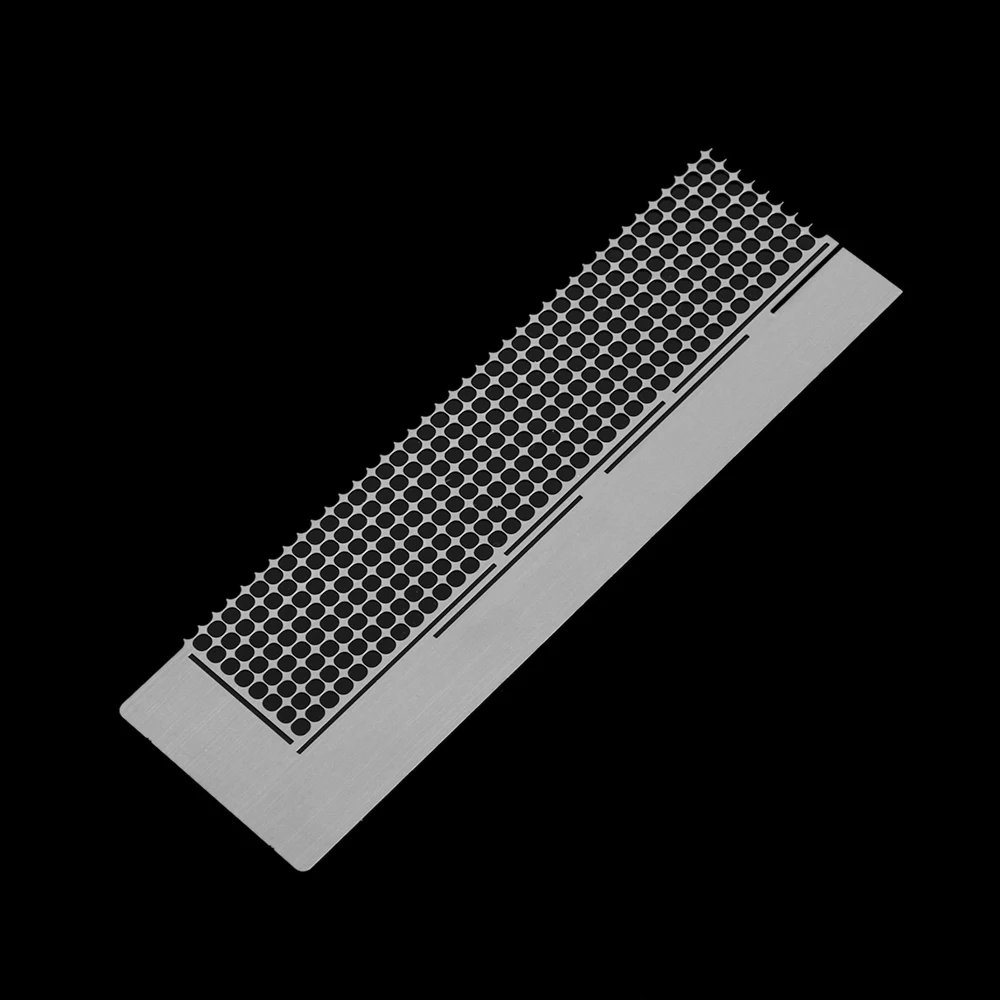 

50grids Round Diamond Nano Anti Stick Drilling Tools 141mm Diamond Painted Net Ruler For Embroidery Necklace Dotting Rhinestones