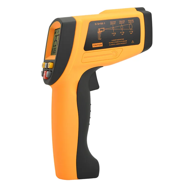 handheld temperature gun handheld infrared temperature sensor accurate non contact thermometer gm1650 Benetech