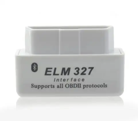 Супер Мини V2.1 ELM327 Bluetooth OBD2 автоматический считыватель кодов MINI327 автомобильный диагностический ELM 327 мини поддержка OBDII протоколы для Android - Цвет: White Elm328