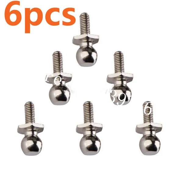 

1 Set HSP 02038 6PCS Ball Head Screw Fit HSP RC Car 1/10 4WD Model Car Buggy Truck