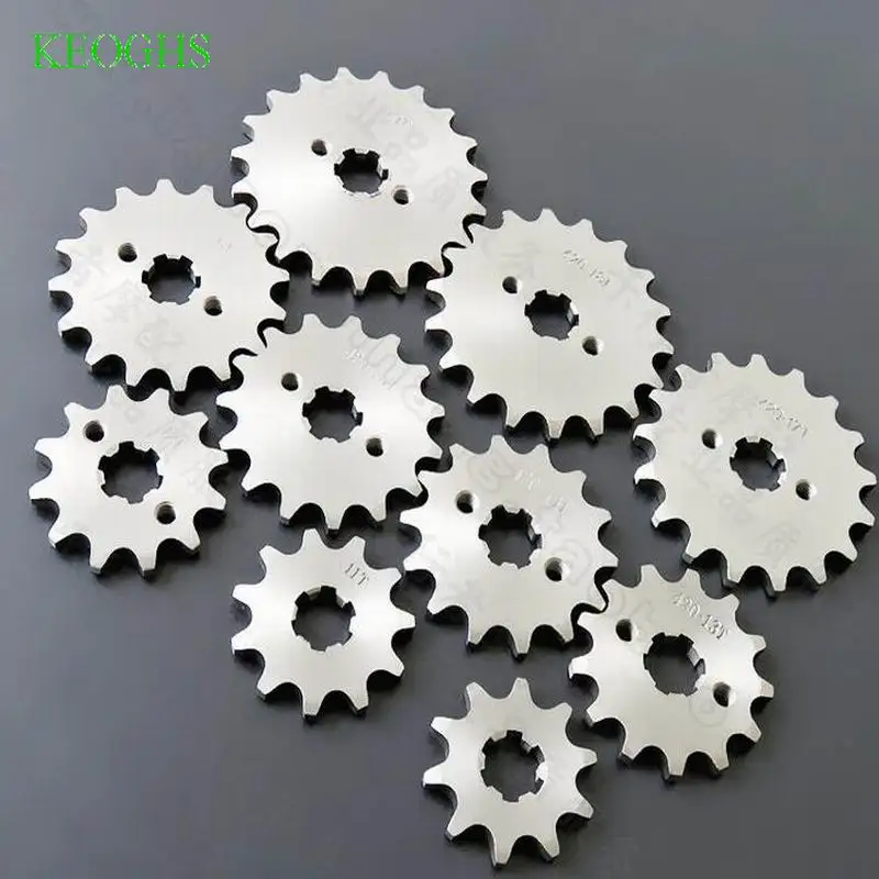 Variable speed small sprocket drive engine Motorcycle gear 420 inner