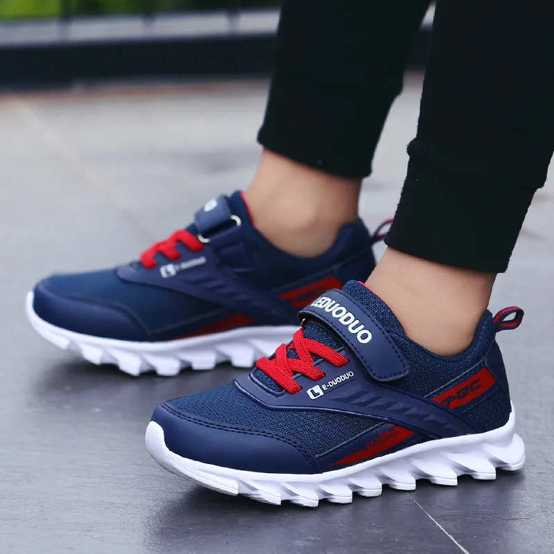 

HOBIBEAR Boys net shoes 6 big children 7 spring 8 new 9 boys breathable 10 mesh children's sports shoes 12 years old shoes