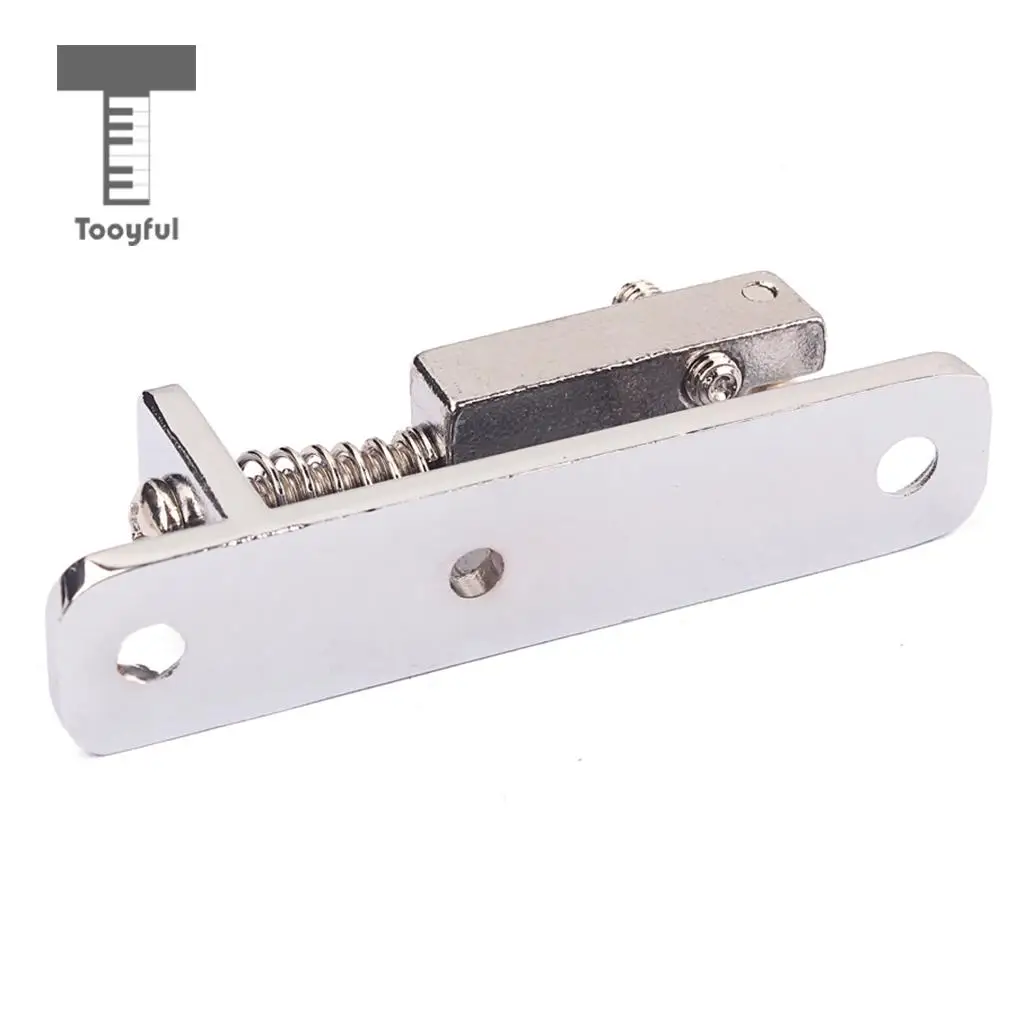 Tooyful 3x Guitar Trem Tremolo Saddles Bridge w/ Screw for ST TL Guitar Accs