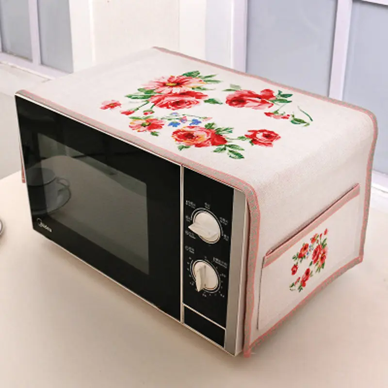 SRYSJS Этническая таможенная хлопковая Крышка для микроволновой печи с отделением