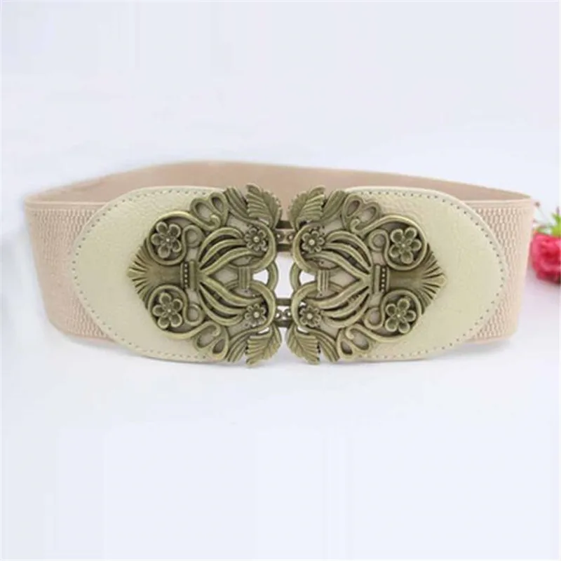 Female Brief Wide Belt Decoration Elastic Cummerbund Strap Dress Accessories Waistband for women Fashion Accessory 40FE065