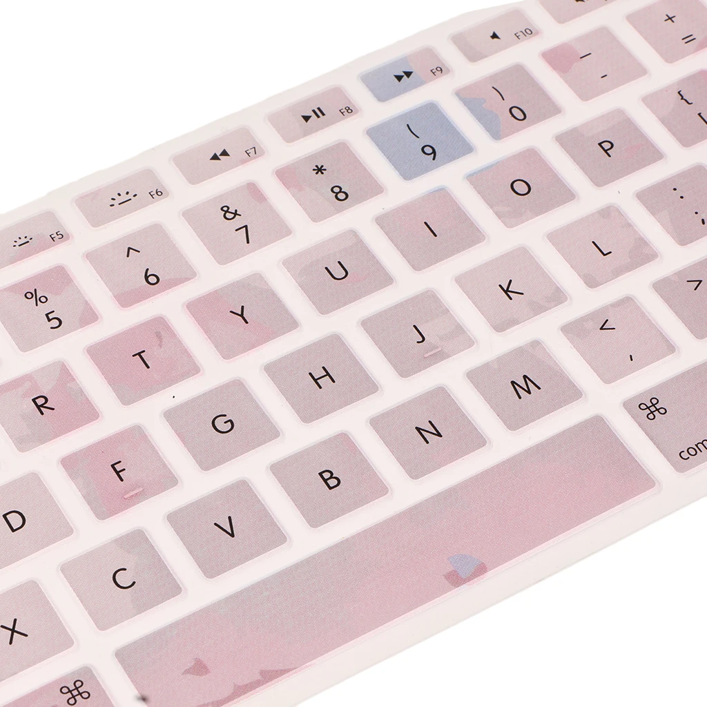 Keyboard Cover Skin Protector for Macbook Air Pro 13inch 15inch 17inch 1#