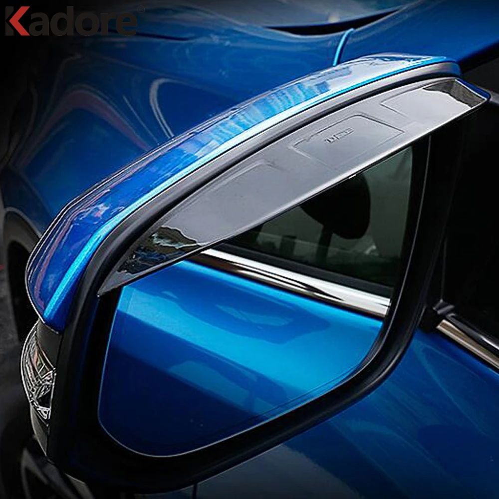 

For Toyota RAV4 RAV 4 2016 2017 Car Rear View Mirror Anti Rain Visor Snow Guard Weather Shield Sun Shade Cover Accessories