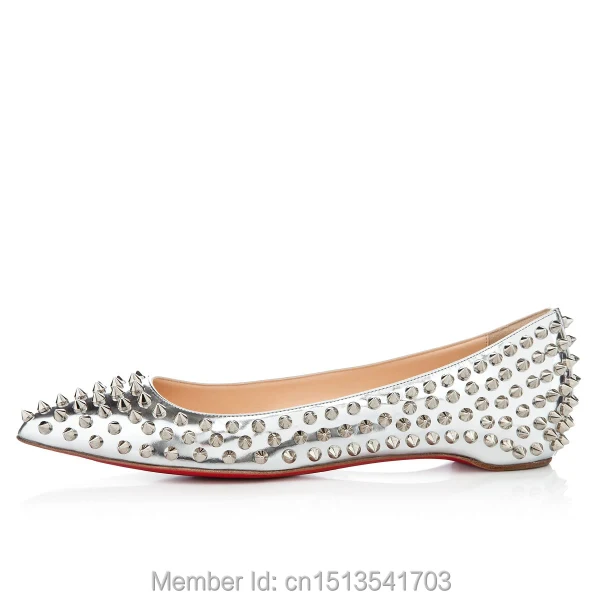 spiked flats womens