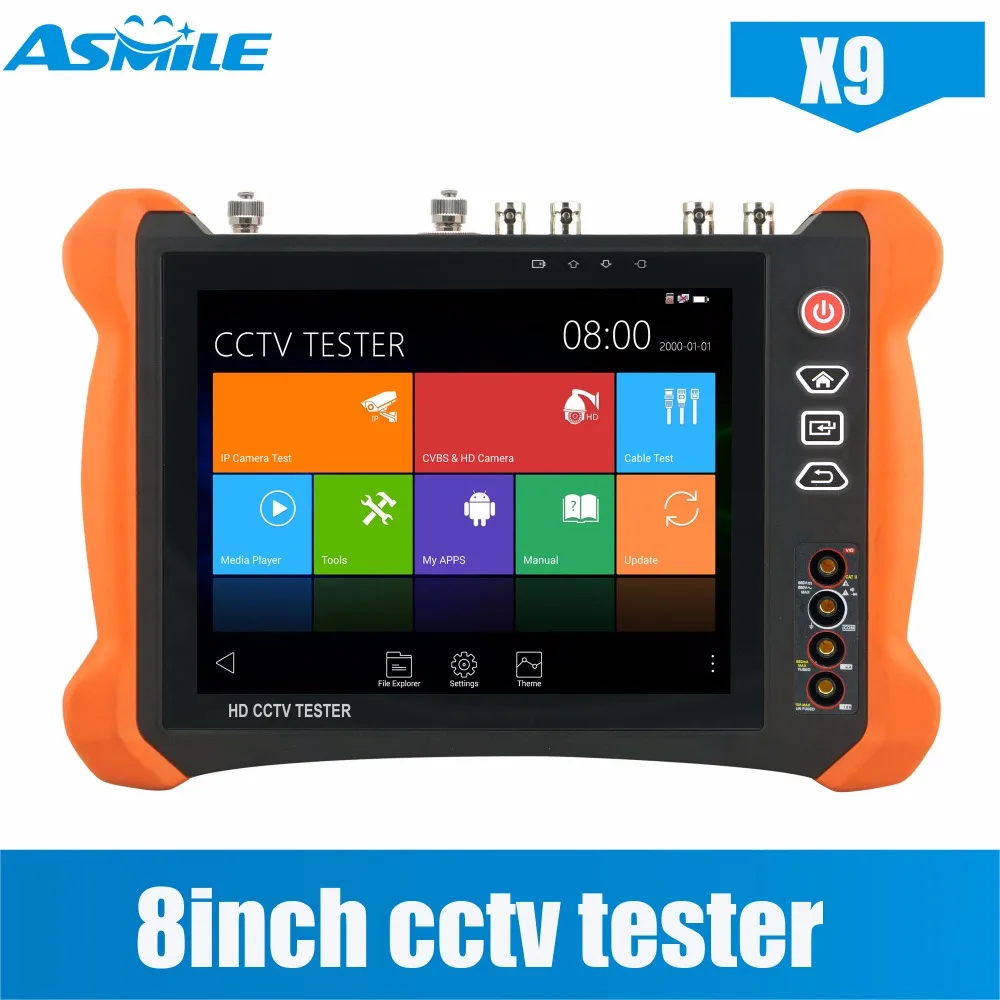 Polegadas em Plena Câmera com Onvif Canais de Teste Resolução com Cctv Sistema de Câmera Série Função Cctv Testador 4 2048*1536 x9 1 High Quality Segurança e Proteção