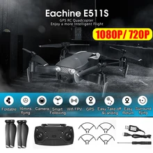 Eachine E511S gps динамический следить Wi-Fi FPV видео с 5G 1080 P камера RC Дрон Квадрокоптер Вертолет VS XS809HW SG106 X12 M69 Dro