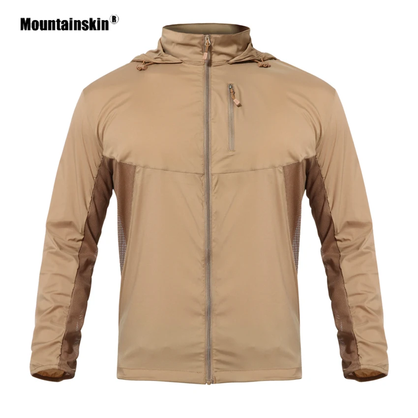 Куртка Mountainskin Мужская быстросохнущая ветрозащитная уличная куртка для рыбалки