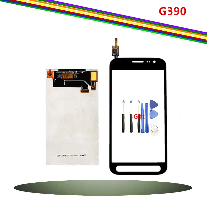 

4.8inch Replacement Digitizer + LCD Display Screen for Samsung Galaxy Xcover 4 Touch Screen Panel Mobile Phone SM - G390, Black