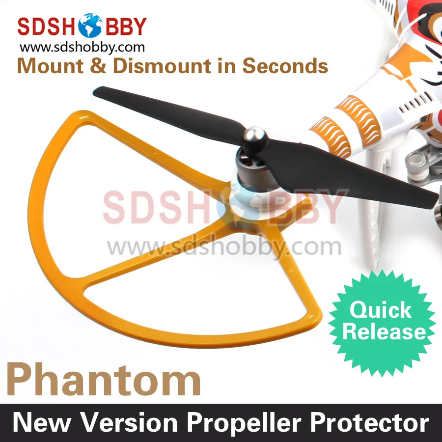 Quick Release Protector Propeller Guard Protector Bumper Shielding Ring Phantom 3 Accessories for DJI Phantom 1