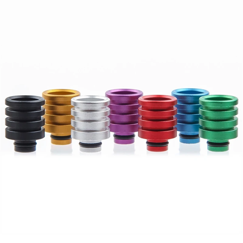 

2019 Aluminum Heat Resistant 510 Drip Tip Mouthpiece Vape Accessories