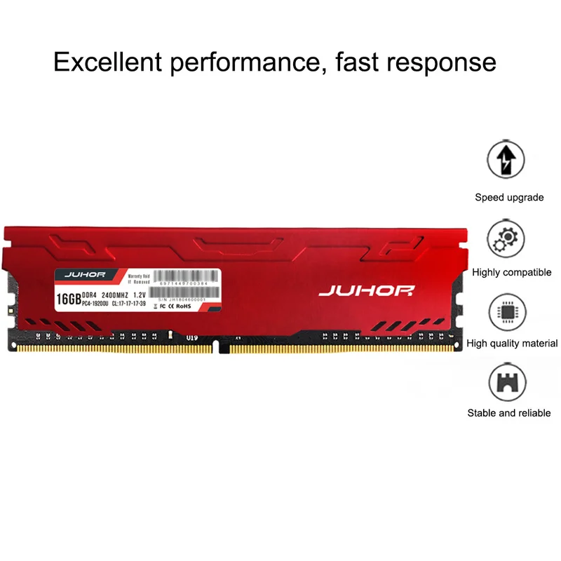 Оперативная память 4GB 8GB 16GB 2666MHZ DDR4 2400mhz настольная U DIMM PC4 19200 288 pin неecc Память RAM GB
