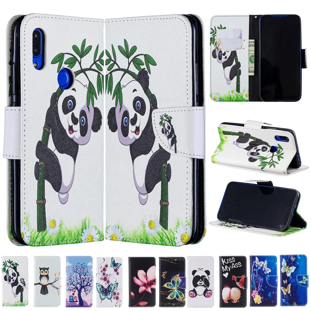 

Flip Case for Samaung A70 A50 A40 A30 A20 A10 M10 M20 M30 Naughty Panda Painted Phone Case for Samsung Galaxy A50 M30 M20 Case