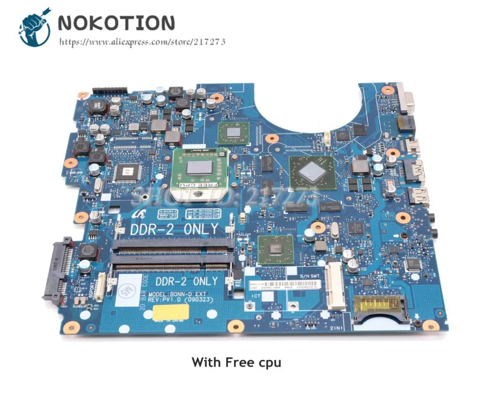 NOKOTION для Samsung NP-R515 R515 материнская плата ноутбука DDR2 свободный центральный