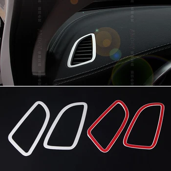 

Accessories For Mercedes Benz C Class GLC C200 GLC260 Air Conditonnal Vent Cover Trim AC Outlet Panel frame Chrome Car Styling