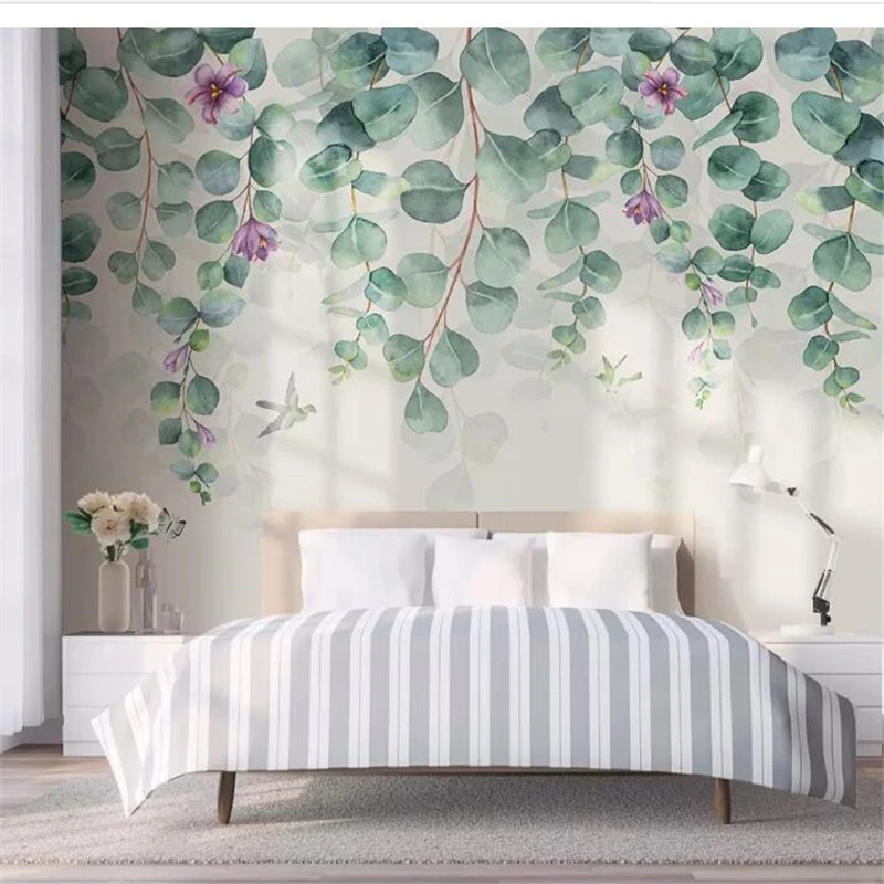 beibehang wall papers home decor Custom wallpaper Nordic ...
