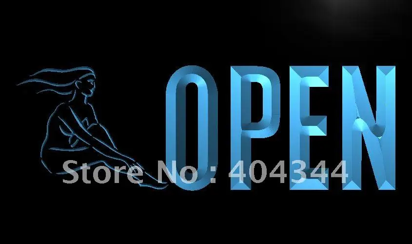 

LK732- OPEN Waxing Beauty Salon NR LED Neon Light Sign