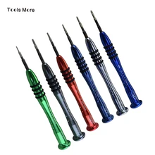 2/5/11 шт прецизионная крышки Pentalobe 0,8 Tri крыло Y0.6 крест Phillips 1,5 Torx T2 отвертка Набор инструментов для сотового телефона iPhone ноутбук