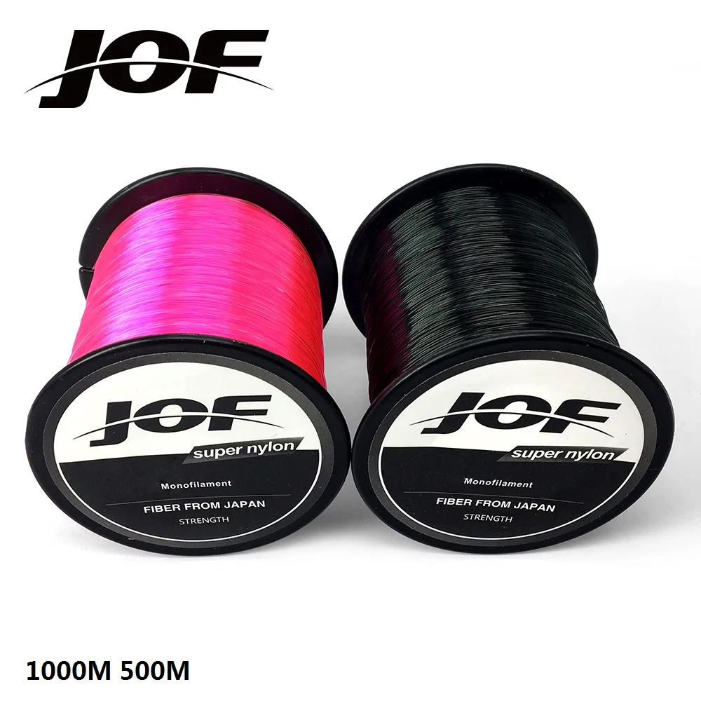 JOF 1000m 500m Super Strong Fishing Line Japan Monofilament Nylon