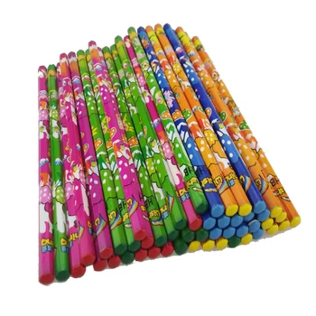 

Japan and South Korea children's cartoon pencil 12 children 72 children Pupils write toxic wood graphite pencil HB