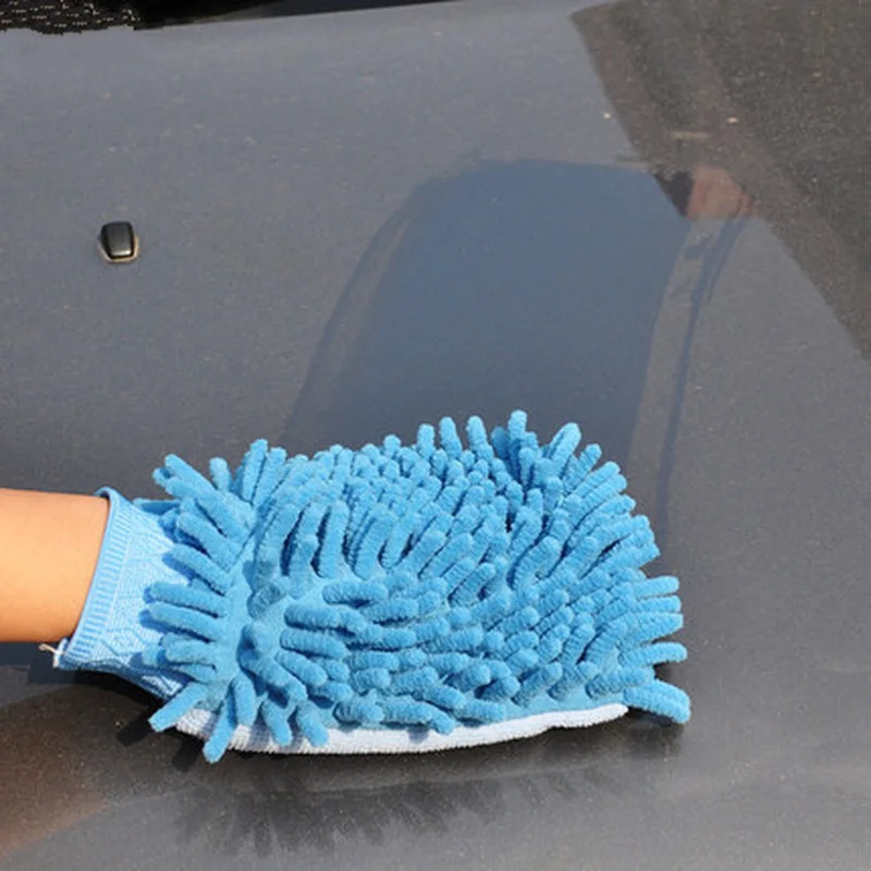 Buy 1pcs Multifunction car wash gloves microfiber car
