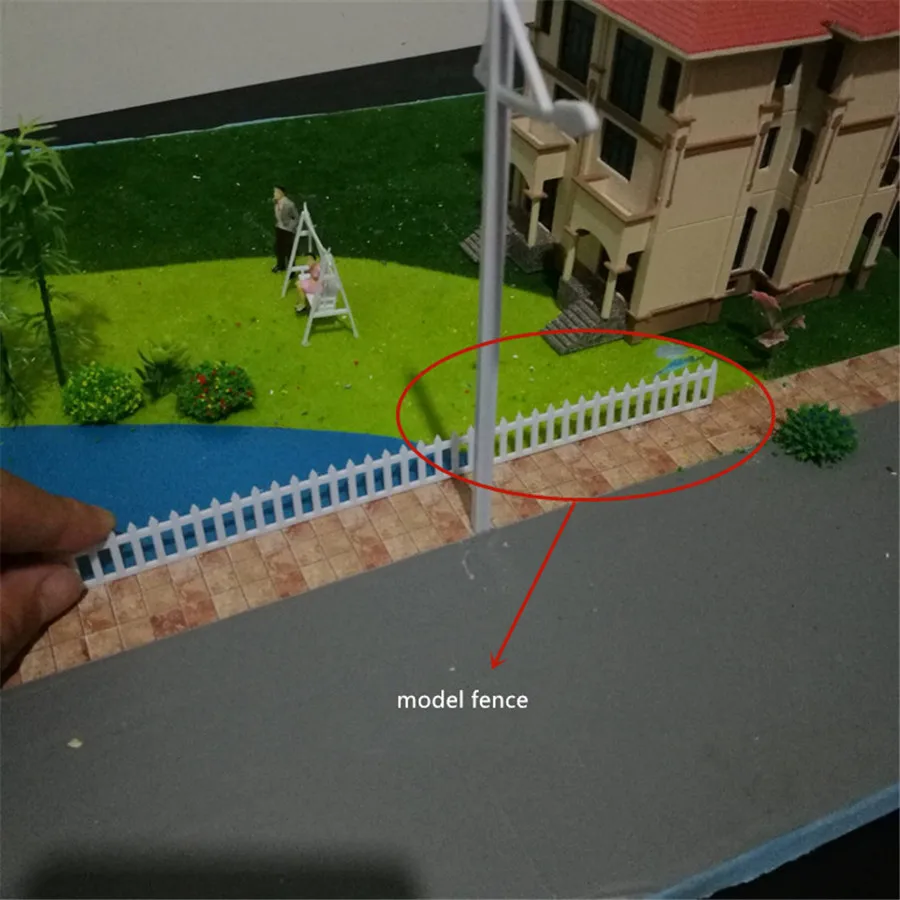 architecture abs model building fence07