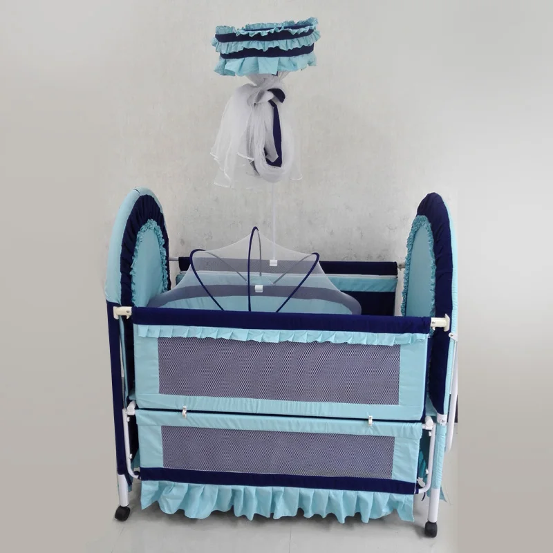 Holycat Baby Crib With Cradle Baby Bed Can Be Implemented