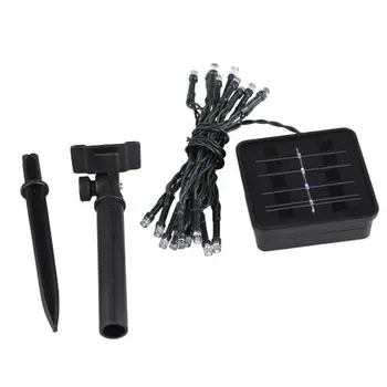 

1x 20 LED Solar Lichterkette Solarleuchte Blau fr Garten