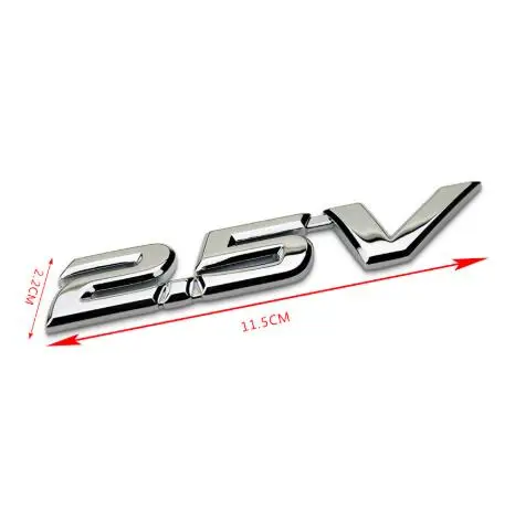 2.5В V6 V8 VX VXR TXL VXL Эмблема для Toyota Reiz Land Cruiser Prado Rav4 Tundra крышка багажника Наклейка