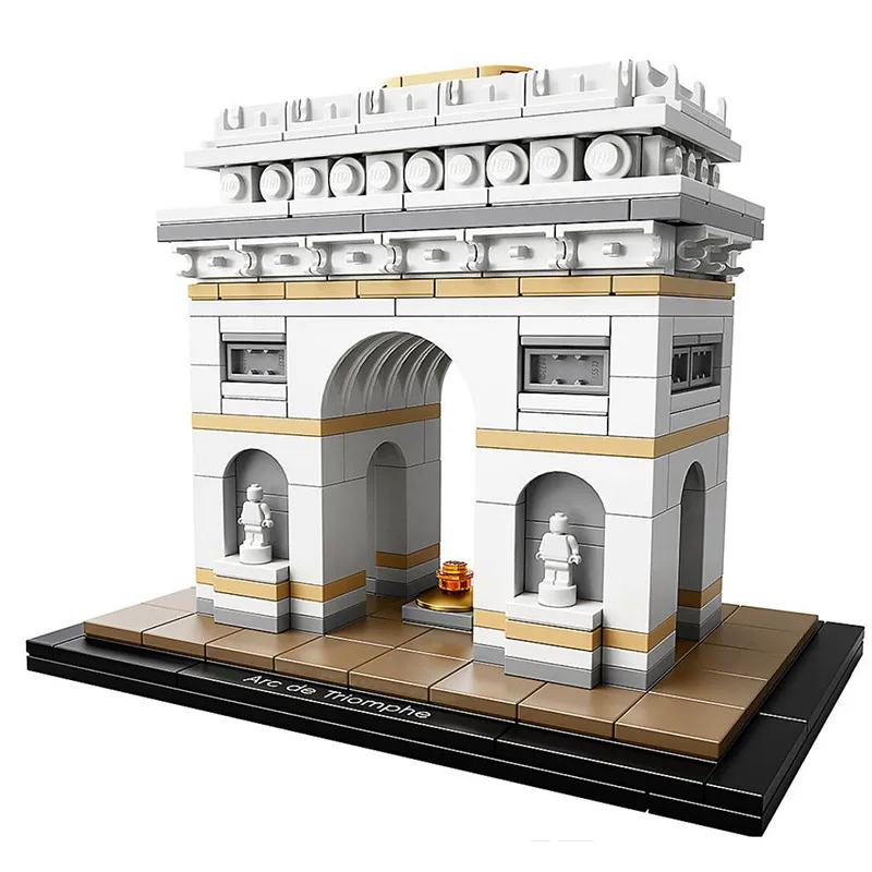 

Architecture Building Set Paris Arc de Triomphe Model Building Block 468pcs Bricks Toys Compatible With