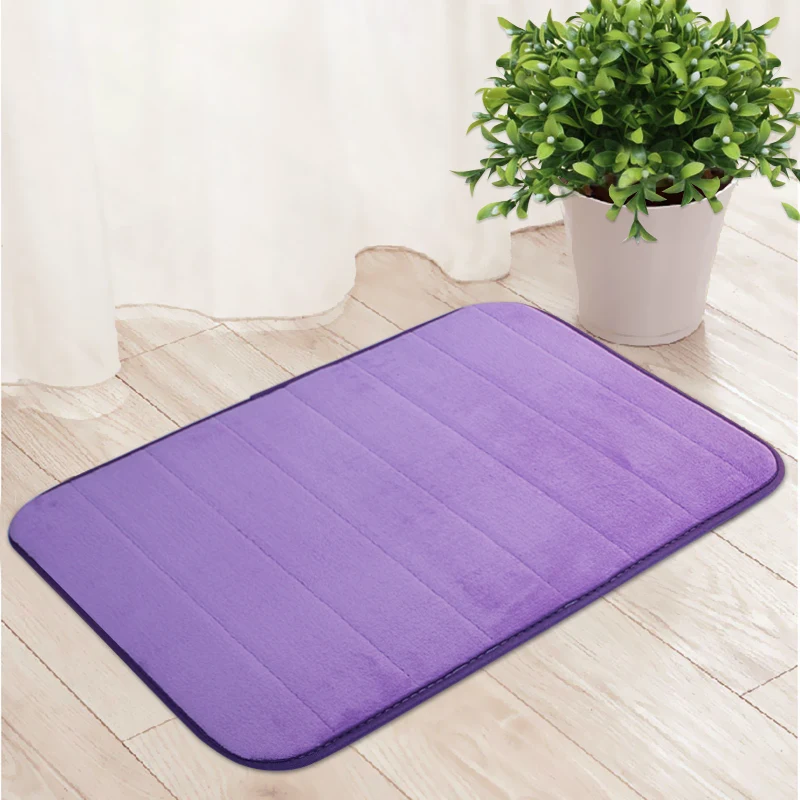 50*80CM door mat home slow rebound memory foam rugs and carpets for