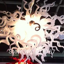 C81-Free лучший белый Арт выдувная стеклянная люстра для фестиваля Вечерние