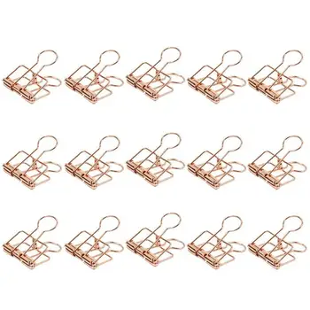 

32mm pink gold drawing clip