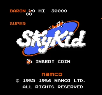 

Super Sky Kid Region Free 8 Bit Game Card For 72 Pin Video Game Player