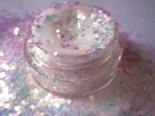 

White Chameleon Sequin Dust Nail Glitter Decorations Glitters 1MM