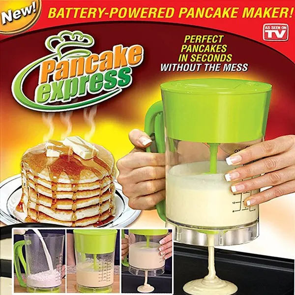 Automatic mixing Pancake Maker Express Cupcake Pancake Batter Dispenser