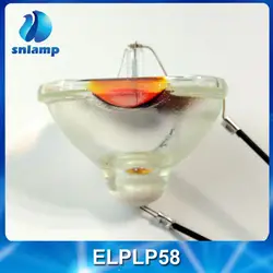 Snlamp Замена открытая прожекторная лампа лампочка ELPLP58 V13H010L58 для EB-S10 EB-S9 EB-S92 EB-W10 EB-W9 EB-X10 EB-X9