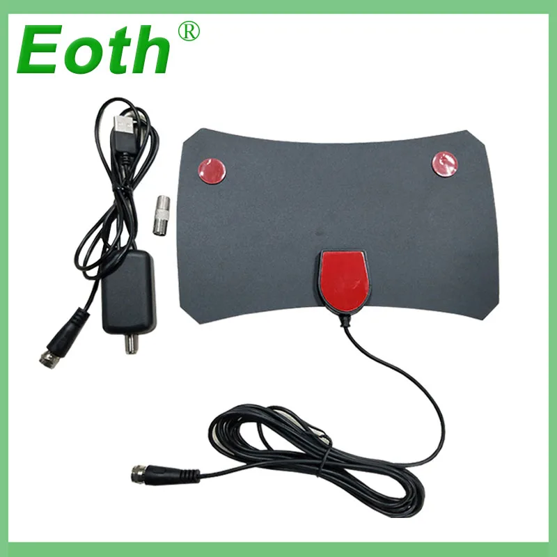

Digital TV Surf Fox Antenna Amplifier TVFox TVSurf Indoor HDTV Cable Radius Antena DVB-T DVB-T2 VHF Antenas Signal Receiver
