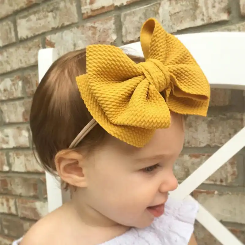 nylon headband bows