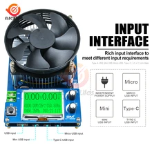 2.2 lllcm 150w 10a corrente constante ajustável testador de bateria de carga eletrônica chumbo-ácido capacidade de descarga de lítio medidor tester