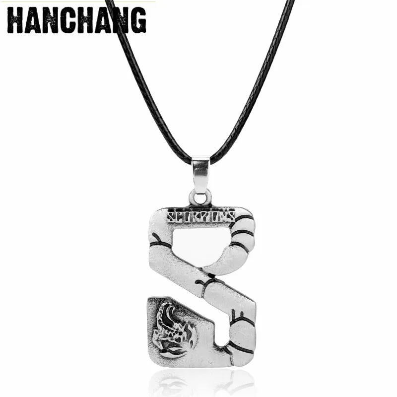 Rock Band ожерелье со скорпионами скорпионов металлический кулон AccessoriesJewelry для
